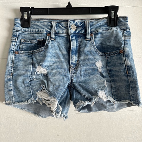 American Eagle Outfitters Pants - American Eagle Cutoff midi Jean Shorts